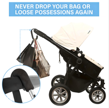 Load image into Gallery viewer, Generise 'Mummy' Buggy Pram Clip - Heavy-Duty 10kg Load Capacity | Free Postage