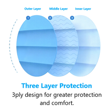 Load image into Gallery viewer, Generise 3-Ply Disposable Protective Face Masks – Packs of 50, 100, or 150 – Free UK Postage