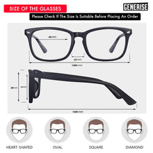 Load image into Gallery viewer, Generise Blue Light Blocking Glasses | Reduce Eye Strain & Improve Sleep