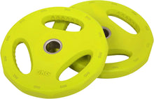 Load image into Gallery viewer, Generise 5kg Lime Green Barbell Rubber Plates Pair