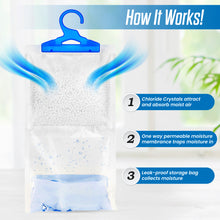 Load image into Gallery viewer, Hanging Wardrobe Dehumidifier - 2 in 1 Freshening & Absorption with Free Delivery
