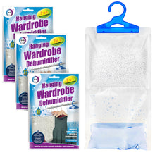 Load image into Gallery viewer, Hanging Wardrobe Dehumidifier - 2 in 1 Freshening & Absorption with Free Delivery
