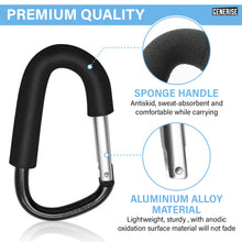 Load image into Gallery viewer, Generise 'Mummy' Buggy Pram Clip - Heavy-Duty 10kg Load Capacity | Free Postage