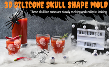 Load image into Gallery viewer, Novelty 3D Skull Ice Trays