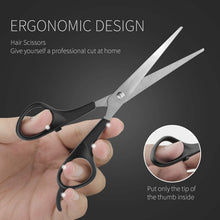 Load image into Gallery viewer, Generise 3pc Grooming Set - Cutting Scissors, Thinning Scissors and Comb