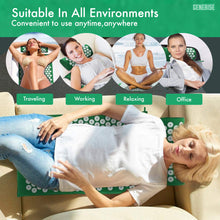 Load image into Gallery viewer, Generise Acupressure Mat With Pillow & Bag - Bed Of Spikes!