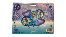 Load image into Gallery viewer, 5-Piece Happy Birthday Cartoon Character Balloons – Large, Vibrant & Fun – Free UK Delivery!