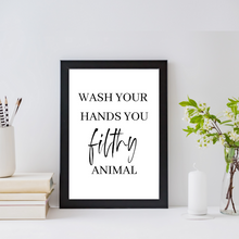 Load image into Gallery viewer, Generise Bathroom Wall Prints – Fun, Stylish & Cheeky A4 Décor – Free UK Delivery