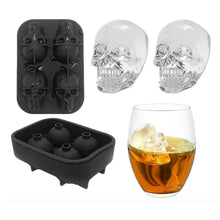 Load image into Gallery viewer, Novelty 3D Skull Ice Trays