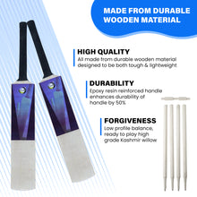 Load image into Gallery viewer, Generise Children&#39;s 7pc Size 3 Cricket Set With Carry Bag and Ball