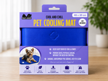 Load image into Gallery viewer, Cool &amp; Chill Pet Cooling Mat - Just Add Cold Water - Reusable Self-Cooling Mat for Dogs, Cats &amp; Pets