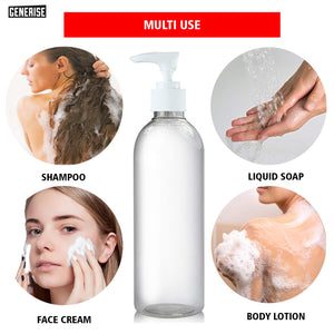 500ml Empty Refillable Bottle with Pump Action 