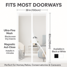 Load image into Gallery viewer, ELITE Magnetic Magic Mesh Mosquito Door Net