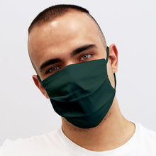 Load image into Gallery viewer, 3-Ply Reusable Cotton Face Mask – Washable Protective Mask with Elastic Ear Loops – Free UK Postage