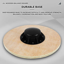 Load image into Gallery viewer, JLL Wooden Gym Balance Board