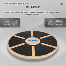 Load image into Gallery viewer, JLL Wooden Gym Balance Board