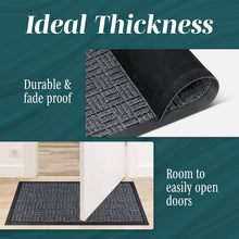 Load image into Gallery viewer, Generise Heavy Duty Indoor Door Mat | Non-Slip Super Absorbent Entrance Floor Mat | 75 x 45cm