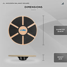 Load image into Gallery viewer, JLL Wooden Gym Balance Board
