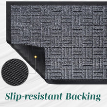 Load image into Gallery viewer, Generise Heavy Duty Indoor Door Mat | Non-Slip Super Absorbent Entrance Floor Mat | 75 x 45cm