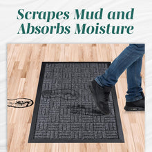 Load image into Gallery viewer, Generise Heavy Duty Indoor Door Mat | Non-Slip Super Absorbent Entrance Floor Mat | 75 x 45cm