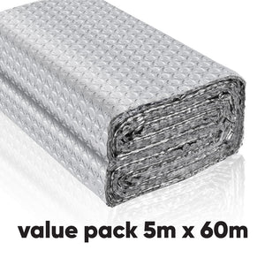Generise Eco Reflective Radiator Foil – 5m x 60cm, Energy-Saving with 36 Adhesive Stickers – Free UK Delivery!