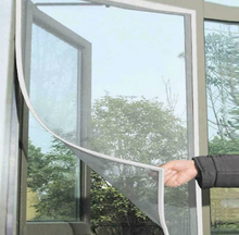 Load image into Gallery viewer, Beat It! White Insect Window Screen With Hook &amp; Loop Tape - 130cm x 150cm with Free Delivery!