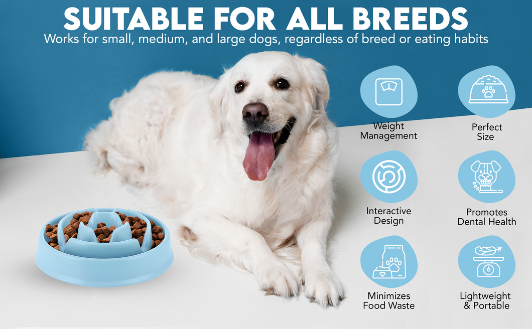 Generise Slow Feeder Dog Bowl