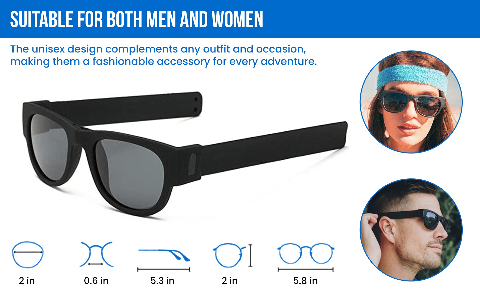 Folding polarised sunglasses online