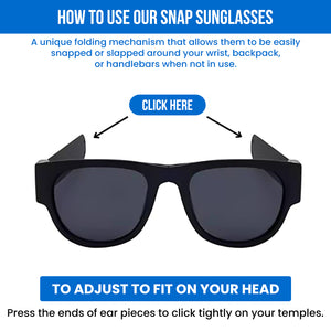 Generise Folding Polarised Sunglasses - 2 Options
