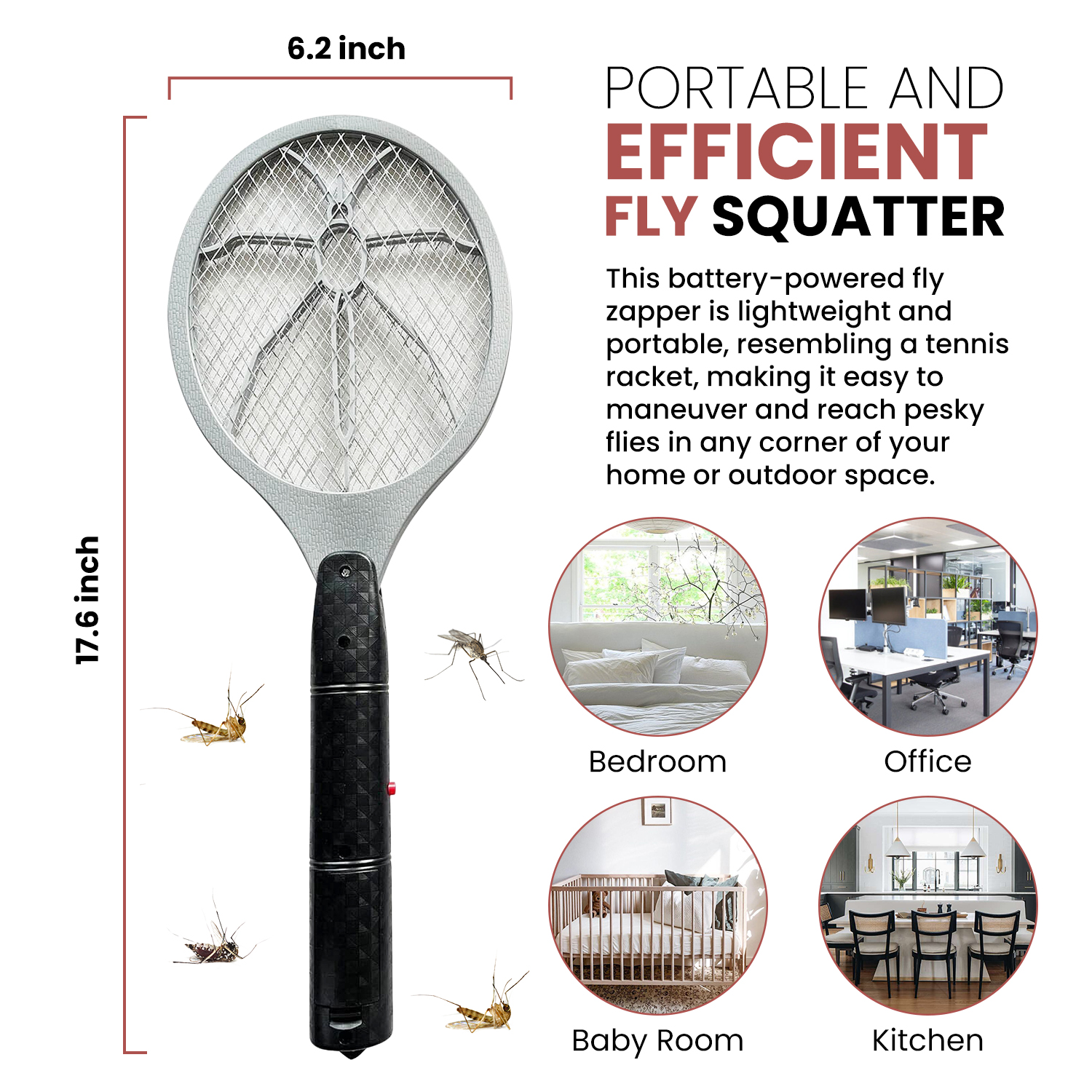 Battery operated bug on sale zapper