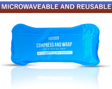 Load image into Gallery viewer, Generise &#39;Compress and Wrap&#39; Hot and Cold Gel Pack - Navy Blue Wrap