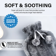 Load image into Gallery viewer, Generise Hot Water Bottles - 2 Litre with Plush Cover