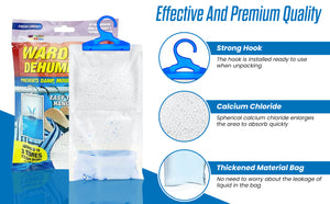 Hanging Wardrobe Dehumidifiers – Citrus, Lavender, and Fresh Linen with Free Delivery