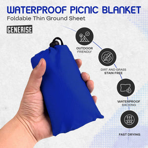 Generise Pocket Size Picnic Blanket and Camping Blanket