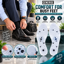 Load image into Gallery viewer, Generise Magnetic Acupressure Silicone Insoles – Free UK Delivery