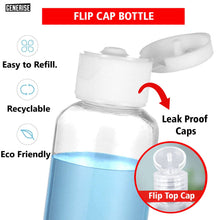 Load image into Gallery viewer, 50ml Empty Refillable Bottle with Flip Lid