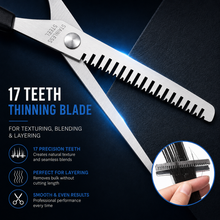 Load image into Gallery viewer, Generise 3pc Grooming Set - Cutting Scissors, Thinning Scissors and Comb