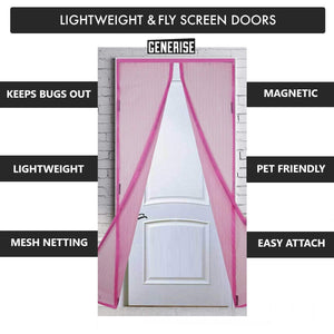 Magnetic Magic Mesh Mosquito Nets