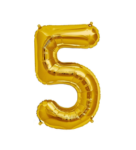 Load image into Gallery viewer, Giant Happy Birthday Number Balloons – 0–9 Foil Party Balloons – Free UK Delivery