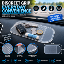 Load image into Gallery viewer, Dashboard Anti-Slip Mat – Non-Slip Car Dash Grip Pad – Black or Clear