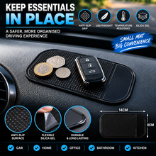 Load image into Gallery viewer, Dashboard Anti-Slip Mat – Non-Slip Car Dash Grip Pad – Black or Clear