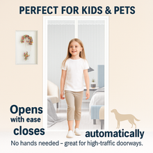 Load image into Gallery viewer, ELITE Magnetic Magic Mesh Mosquito Door Net