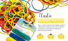 Load image into Gallery viewer, Generise Assorted Rubber Bands Pack of 100
