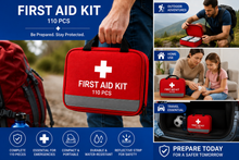 Load image into Gallery viewer, Generise 110pc First Aid Kit