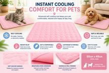 Load image into Gallery viewer, Generise Pet Cooling Mat 50cm x 40cm - Pink