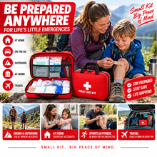 Load image into Gallery viewer, Generise 208pc First Aid Kit - Red