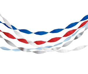 British Patriot Party Streamers 3 Pack – Vibrant & Festive – Free Delivery!