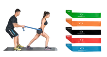 Load image into Gallery viewer, Gym Loop Resistant Bands 5pc Set - Light to X X Heavy!!