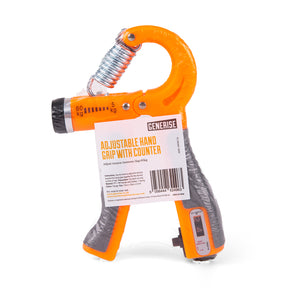 Generise Adjustable Hand Grip Strengthener with Rep Counter - 5kg to  60kg Resistance