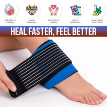 Load image into Gallery viewer, Generise &#39;Compress and Wrap&#39; Hot and Cold Gel Pack - Navy Blue Wrap